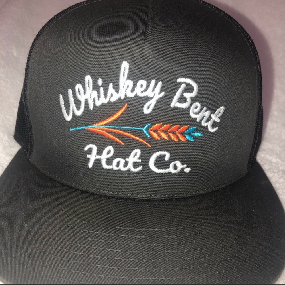 Whiskey bent hat and Lazy j hat